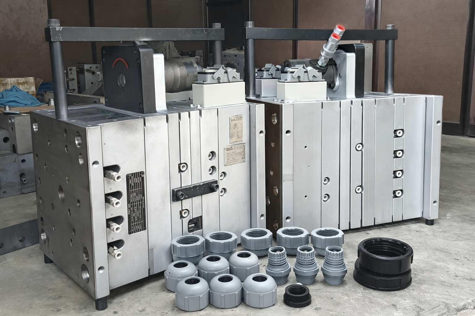 Unscrewing Moulded Component